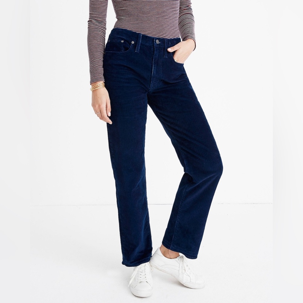 NWT Madewell Dad Jeans Corduroy Edition Size 32